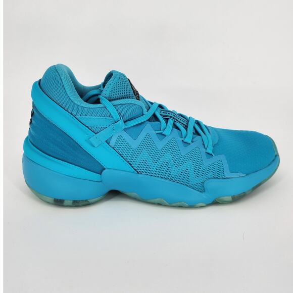 Adidas D.O.N. Issue 2 Crayola Signal Cyan Sky Blue Sneakers 9 main image 13